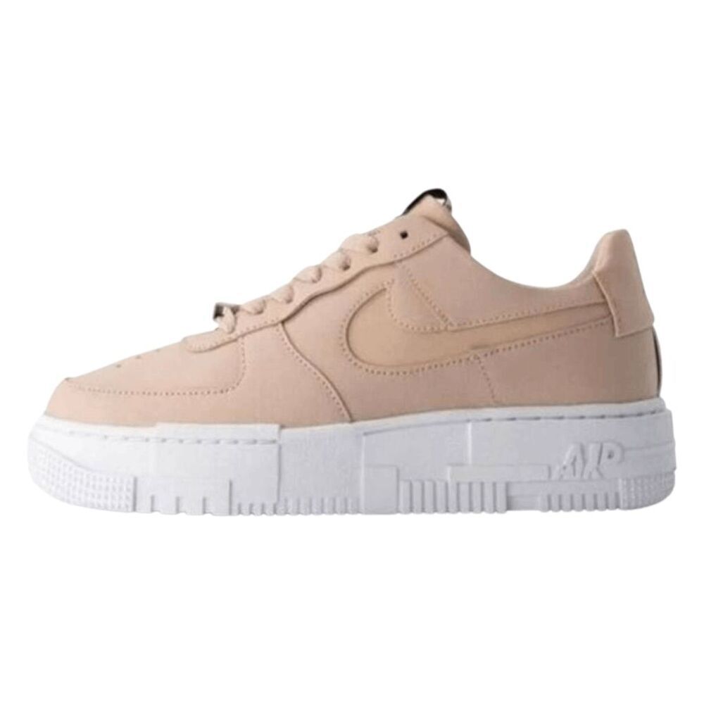 NIKE Air Force 1 'Pixel' (Pink Blush) Sneakers Size 5.5 - Picture 1 of 10